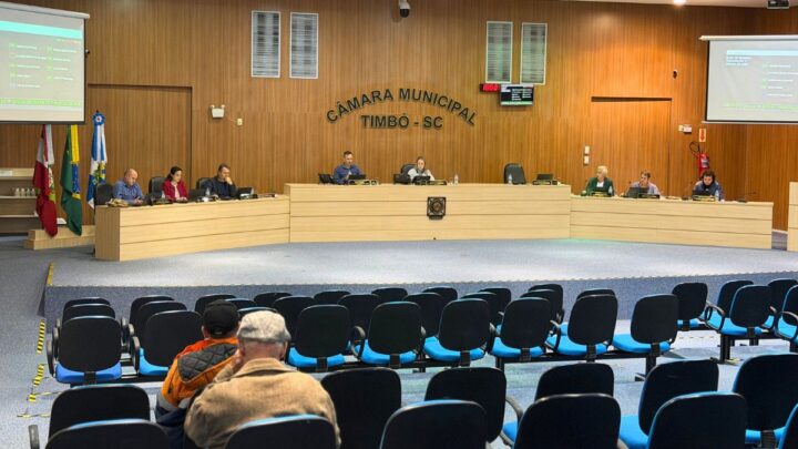 Câmara de Timbó: Destaques da Sessão de 19 de Maio de 2026
