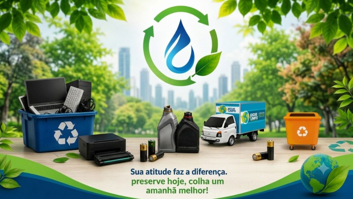 SAMAE é parceiro do Projeto Recicla CDL Timbó, que acontece neste mês de junho