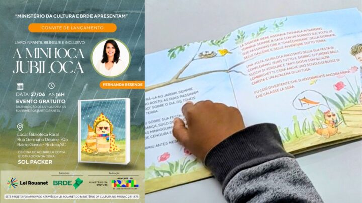 Projeto distribui livros gratuitos para estudantes de Ascurra e segue circulação pelo Vale Europeu