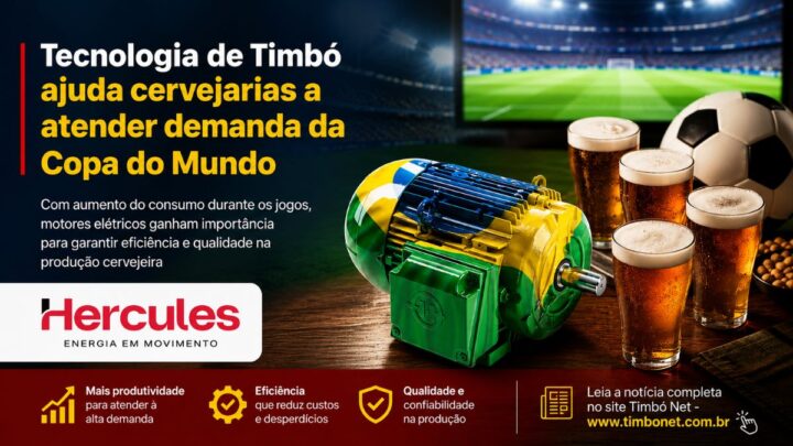 Tecnologia de Timbó ajuda cervejarias a atender demanda da Copa do Mundo